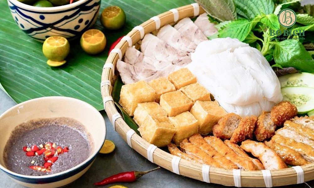 Bát mắm tôm được pha chế hoàn hảo với lớp bọt xốp phía trên