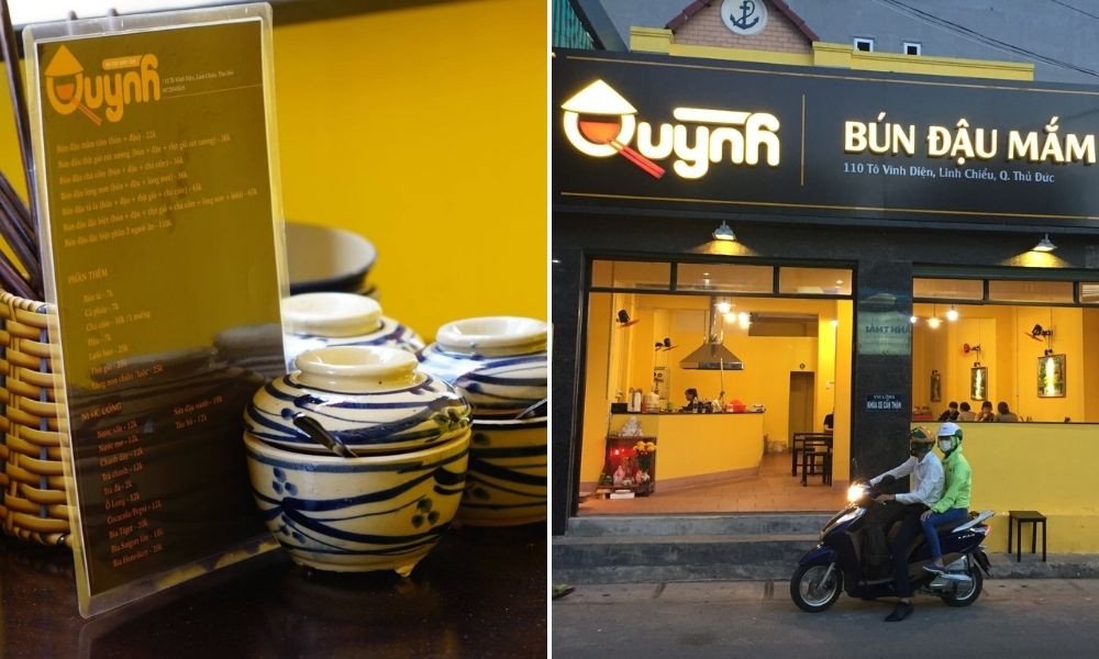 Bún đậu được bày trí gọn gàng trên mẹt tre, hấp dẫn thực khách