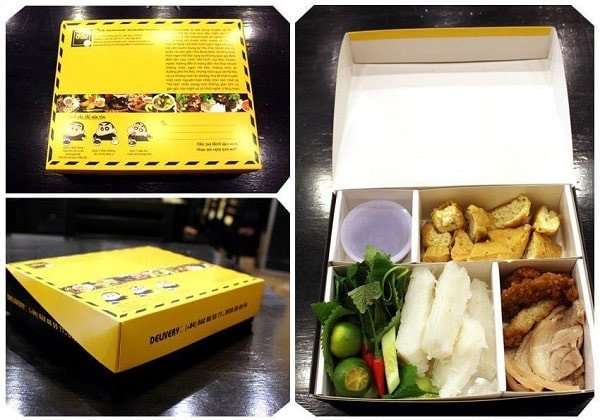 Các loại giấy thường được dùng để làm hộp đựng bún đậu mắm tôm