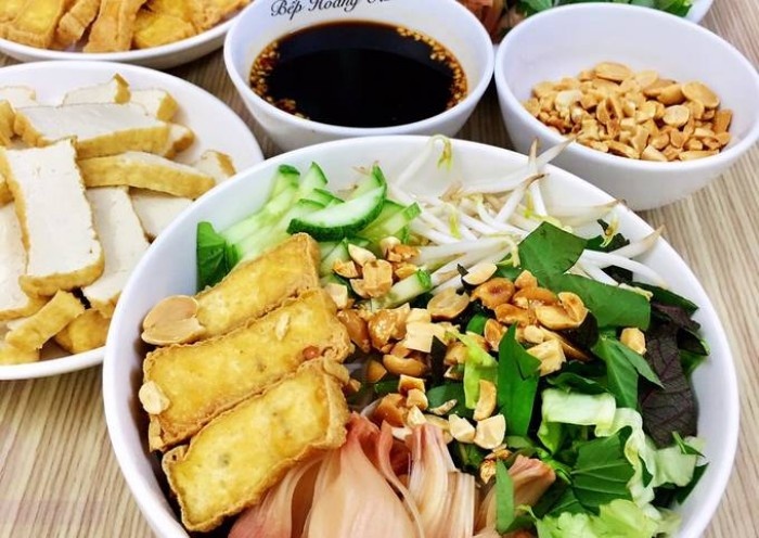 cách làm bún ngan trộn xì dầu