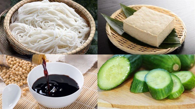 Đậu hũ được cắt miếng vuông vắn và chiên vàng đều trong chảo
