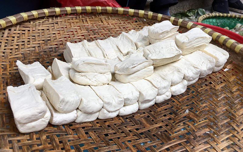 Đậu phụ mơ Mai Động - thành phần quan trọng của bún đậu