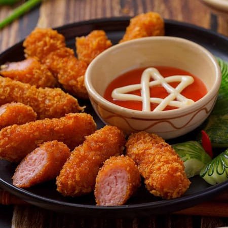 Góc nhìn cận cảnh các món ăn kèm chiên giòn nóng hổi