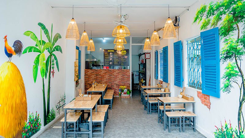 Hình ảnh một mẹt bún đậu mắm tôm đầy đủ các thành phần