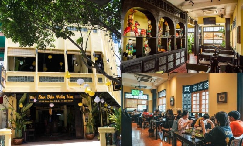 Mẹt bún đậu mắm tôm đầy đủ topping tươi ngon với đậu rán vàng ươm