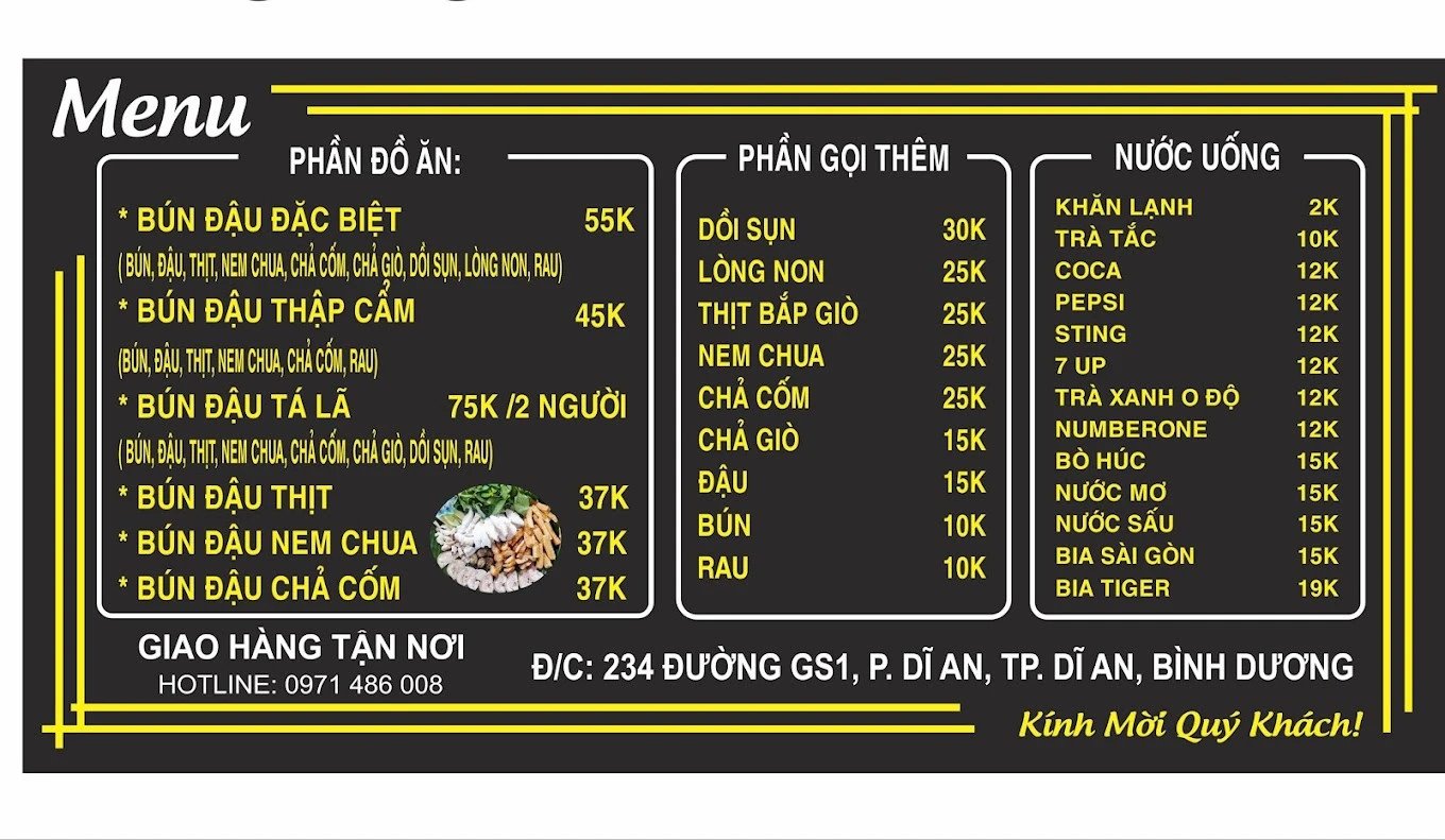 Mẹt bún đậu mắm tôm đầy đủ topping và rau sống