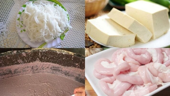 Nguyên liệu cơ bản để pha chế nước chấm bún đậu