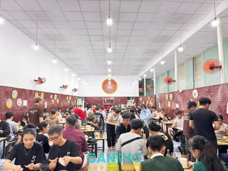 Vị trí thuận tiện của quán bún đậu tại Cần Thơ