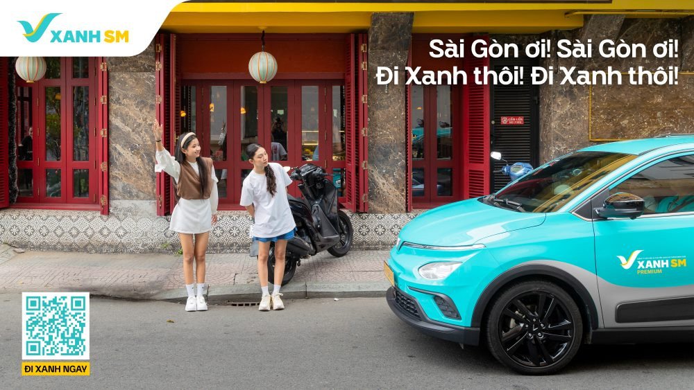 Xe điện Xanh SM di chuyển tiện lợi và nhanh chóng đến các địa điểm ăn uống ở Gò Vấp