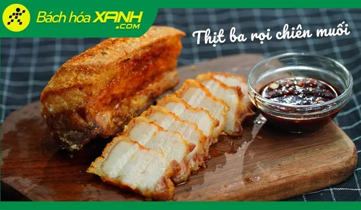 Cách Làm Ba Rọi Chiên Giòn Bì Thơm Ngon, Chuẩn Vị Nhà Hàng