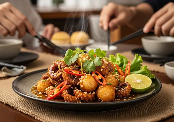 Bật Mí Cách Làm Bạch Tuộc Chiên Nước Mắm Thơm Ngon Đúng Điệu