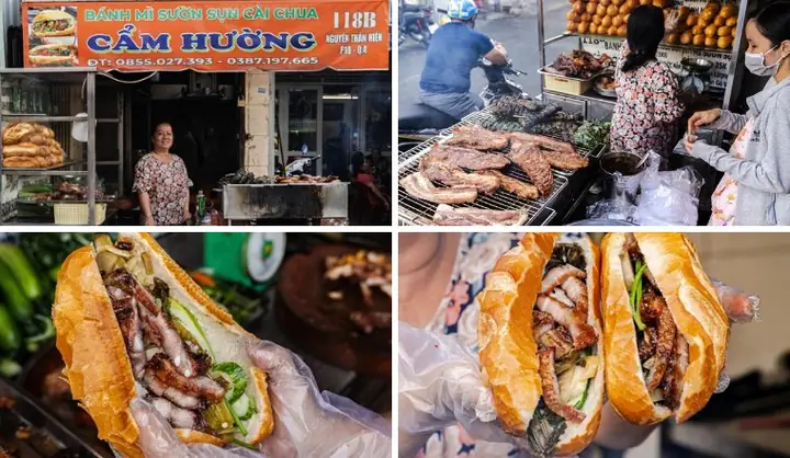 Review Chi Tiết Bánh Mì Sườn Sụn Cải Chua: Top 5 Quán Ngon, Giá Rẻ