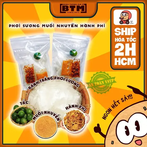 Review Bánh Tráng Muối Nhuyễn Hành Phi: Top 5 Gói Ngon, Béo, Cay Nức Miệng