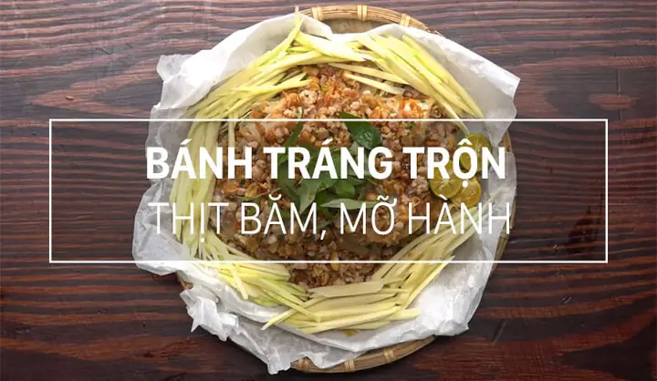 Bánh Tráng Thịt Bằm Mỡ Hành: Công Thức Và Cách Làm Chuẩn Vị Đường Phố