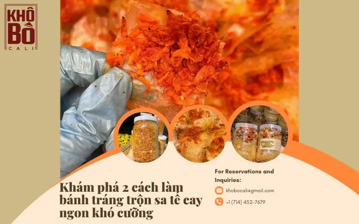 Bánh Tráng Trộn Sa Tế: Công Thức "gây Nghiện" Và Bí Quyết Thưởng Thức Chuẩn Vị