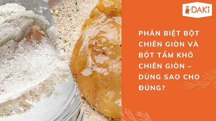 Bột Chiên Giòn Pha Nước: Khám Phá Bí Quyết Cho Món Ăn Thêm Hấp Dẫn