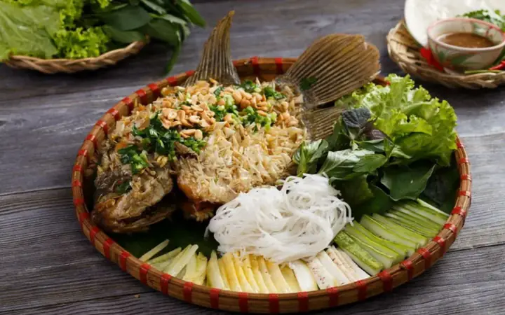 Cá Chiên Xù Cuốn Bánh Tráng: Công Thức Nấu Món Ăn Vặt "gây Nghiện"