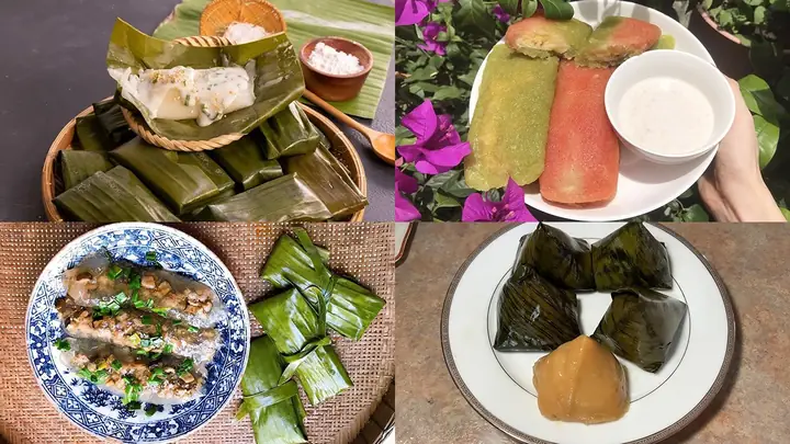 Khám Phá Thế Giới Ẩm Thực Đa Dạng Từ Các Loại Bánh Gói Bằng Lá