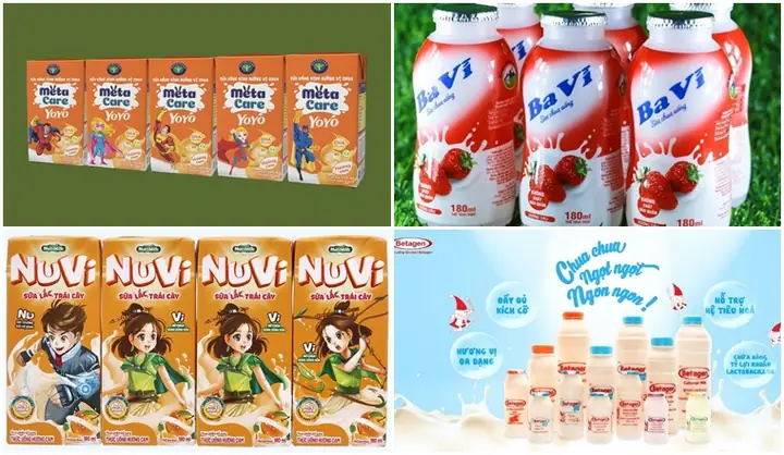 Các Loại Sữa Chua Uống Phổ Biến Và Lợi Ích Của Chúng Trong Chế Độ Ăn