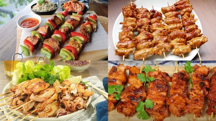 Các Món Nướng Xiên Que Thơm Ngon, Hấp Dẫn Nhất Định Phải Thử Các Món Nướng Xiên Que Thơm Ngon, Hấp Dẫn Nhất Định Phải Thử