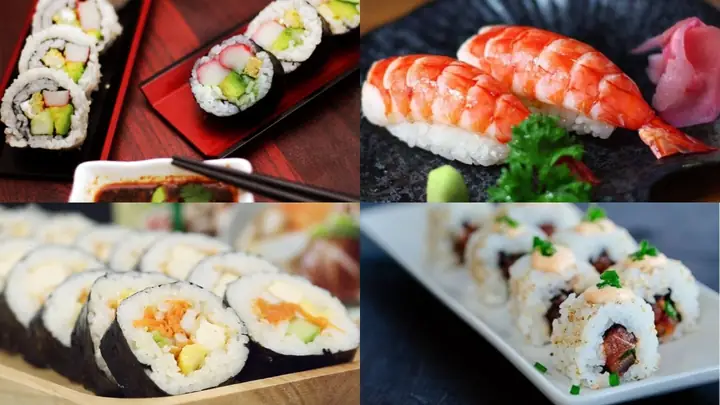 Các Món Sushi Dễ Làm Tại Nhà Cho Người Mới Bắt Đầu