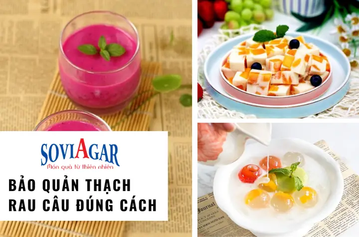 Cách Bảo Quản Rau Câu Được Lâu