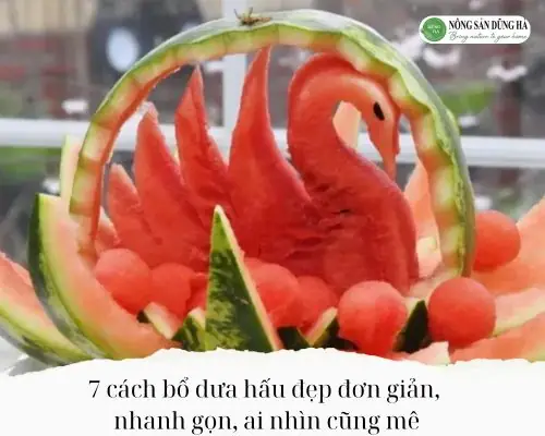 Các Cách Bày Dưa Hấu Đẹp Mắt Cho Mâm Cỗ Và Trang Trí Ngày Tết