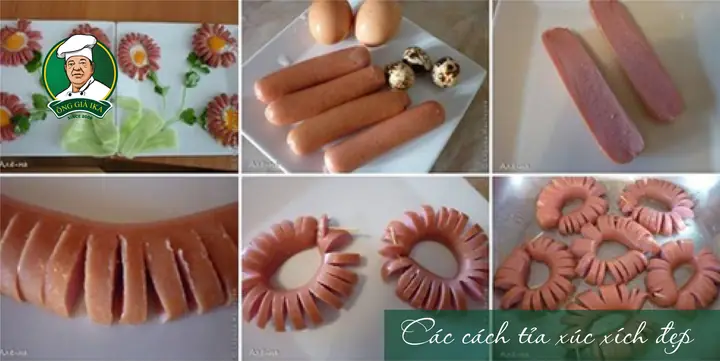 Các Cách Cắt Xúc Xích Đẹp, Đơn Giản, Nhanh Chóng Cho Mọi Bữa Tiệc