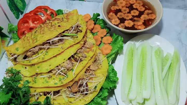 Cách Chế Biến Bánh Xèo Miền Nam Chuẩn Vị Giòn Rụm, Không Bị Cứng