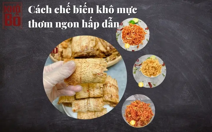 Cách Chế Biến Mực Khô Nướng Thơm Ngon, Chuẩn Vị Tại Nhà