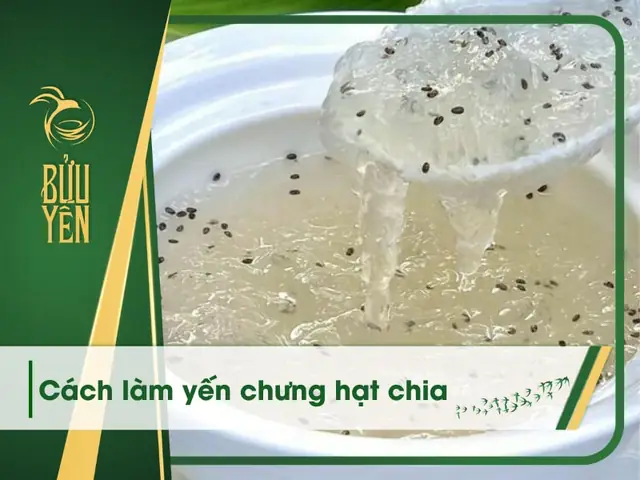 Cách Chưng Yến Hạt Chia Thơm Ngon Bổ Dưỡng Tại Nhà Cách Chưng Yến Hạt Chia Thơm Ngon Bổ Dưỡng Tại Nhà