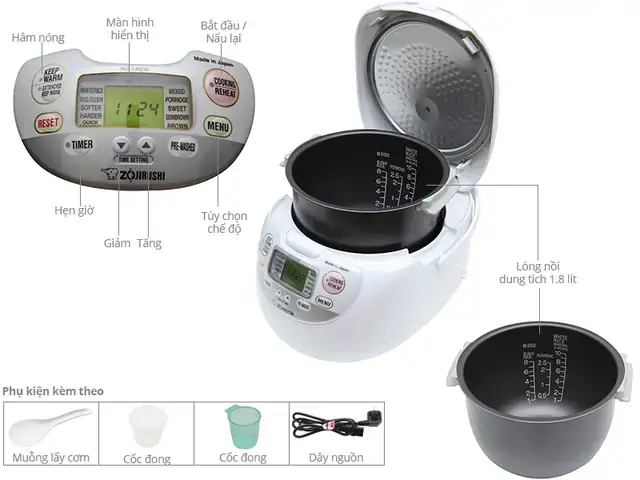 Cách Hẹn Giờ Nấu Cơm Nồi Zojirushi: Hướng Dẫn Chi Tiết Và Mẹo Sử Dụng Hiệu Quả