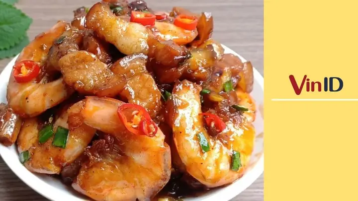 Cách Kho Tôm Với Thịt Ba Chỉ Ngon Đậm Đà, Thịt Chín Mềm, Tôm Chắc