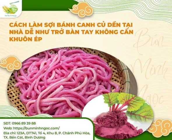 Cách Làm Bánh Canh Không Cần Khuôn Thơm Ngon, Dai Giòn Sần Sật Tại Nhà