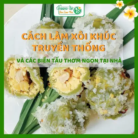 Cách Làm Bánh Khúc Xôi Ngon Chuẩn Vị, Cốt Bánh Dẻo Thơm
