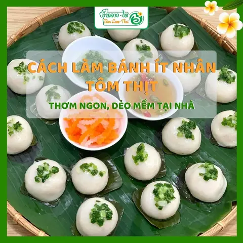 Cách Làm Bánh Nếp Nhân Thịt Gói Lá Chuối