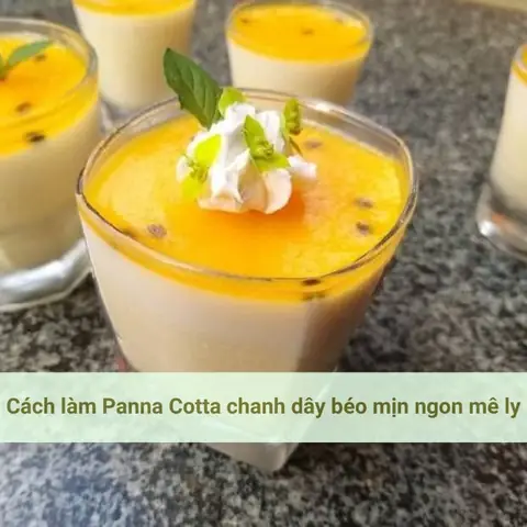 Cách Làm Bánh Panna Cotta Chuẩn Vị Italy Kem Mịn, Béo Ngậy Tại Nhà Cách Làm Bánh Panna Cotta Chuẩn Vị Italy Kem Mịn, Béo Ngậy Tại Nhà