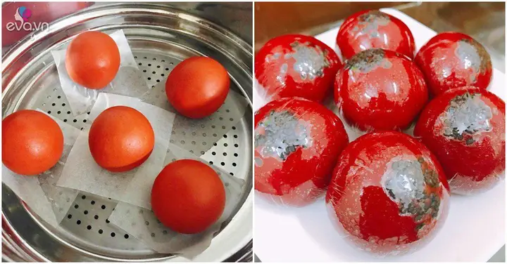 Cách Làm Bánh Trôi Gấc Nhân Đậu Xanh Chuẩn Vị Truyền Thống