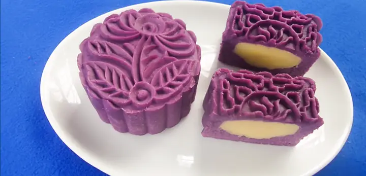 Cách Làm Bánh Trung Thu Khoai Lang Tím Thơm Ngon, Ít Đường, Tốt Cho Sức Khỏe