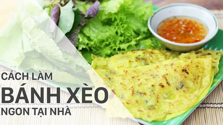 Cách Làm Bánh Xèo Tôm Thịt Giòn Rụm, Vàng Ươm Chuẩn Vị Miền Tây