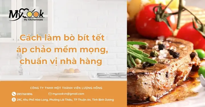 Cách Làm Bò Bít Tết Áp Chảo Ngon Chuẩn Nhà Hàng