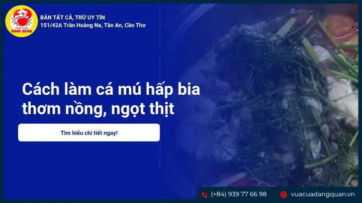 Cách Làm Cá Song Hấp Bia Thơm Ngon, Chuẩn Vị Nhà Hàng