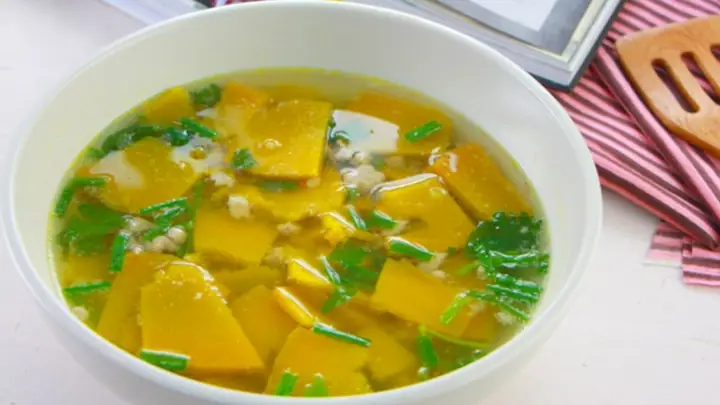 Cách Làm Canh Bí Đỏ Nấu Thịt Thơm Ngon, Bổ Dưỡng Cho Ngày Se Lạnh