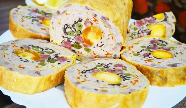 Cách Làm Chả Hoa Ngũ Sắc