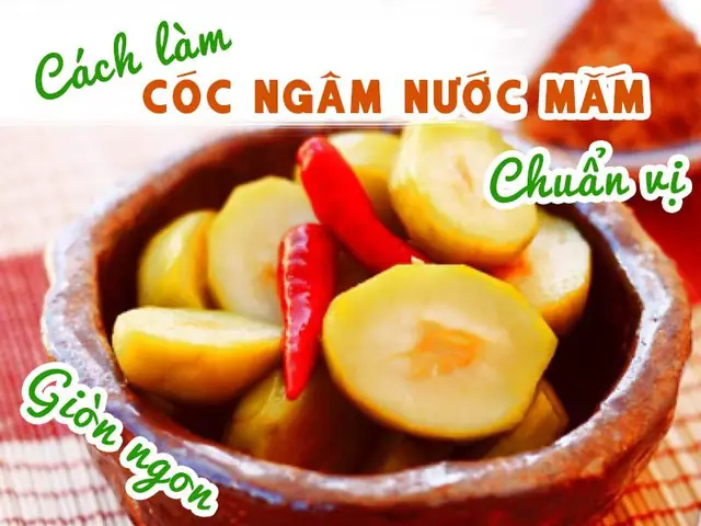 Cách Làm Cóc Ngâm Mắm Đường Chuẩn Vị, Giòn Ngon Khó Cưỡng