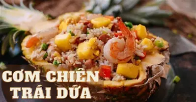 Cách Làm Cơm Chiên Trái Thơm Thơm Ngon, Bổ Dưỡng Cho Ngày Hè