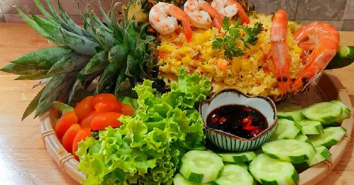 Cách Làm Cơm Chiên Trái Thơm Thơm Ngon, Bổ Dưỡng Cho Ngày Hè