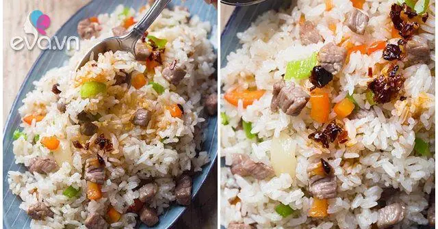 Cách Làm Cơm Xào Bò Ngon Chuẩn Vị Nhà Hàng