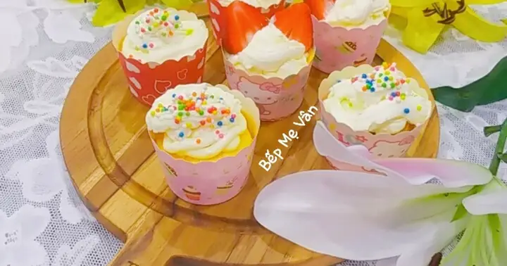 Cách Làm Cupcake Kem Tươi Ngon Mềm, Béo Ngậy Chuẩn Vị Bakery