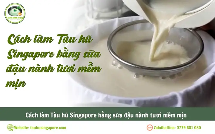 Cách Làm Đậu Hũ Sữa Tươi Tại Nhà Mềm Mịn, Chuẩn Vị Cách Làm Đậu Hũ Sữa Tươi Tại Nhà Mềm Mịn, Chuẩn Vị
